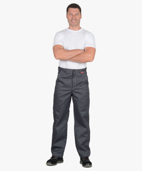 Костюм мужской СИРИУС-ФАВОРИТ куртка, брюки, т.серый со св.серым