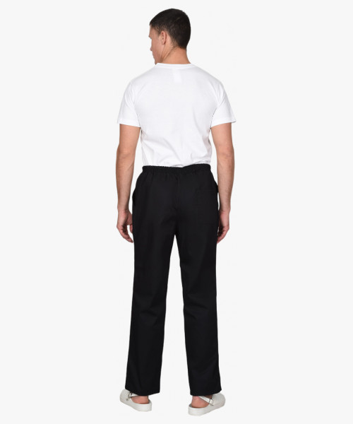 Брюки повара черные