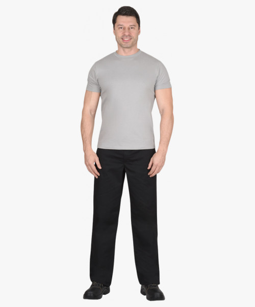 Футболка светло-серая СИРИУС-СТАНДАРТ 160г/м2 в уп.100 шт. за шт.