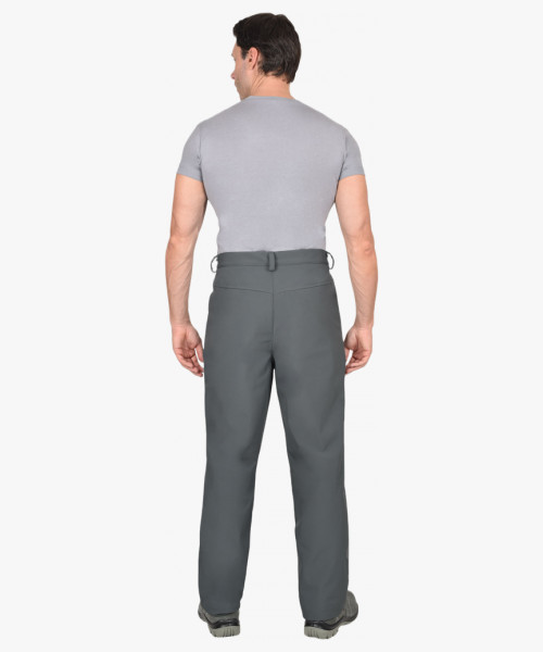 Костюм СИРИУС-АЗОВ с капюшоном серый софтшелл пл 350 г/кв.м