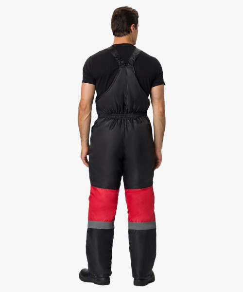 Костюм зимний Мегрес-2 СОП (тк.OxLine,90) п/к, красный/черный