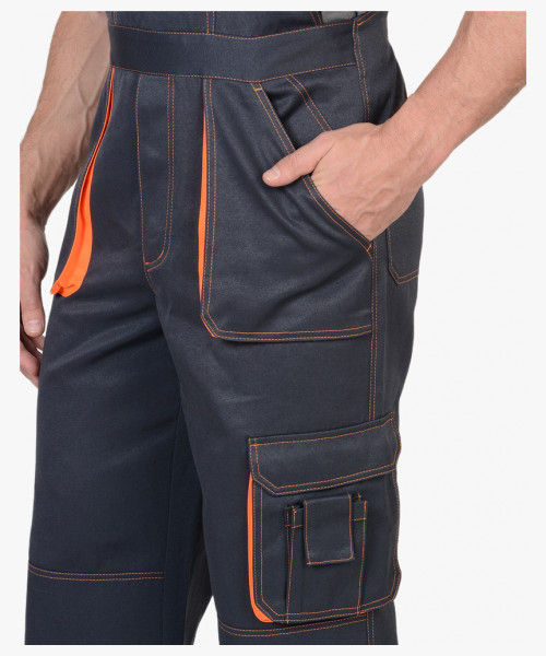 Полукомбинезон мужской СИРИУС-CROWN серый