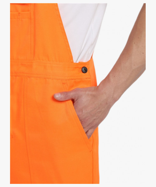 Костюм для дорожника (тк.Смесовая,210) п/к, оранжевый/т.синий