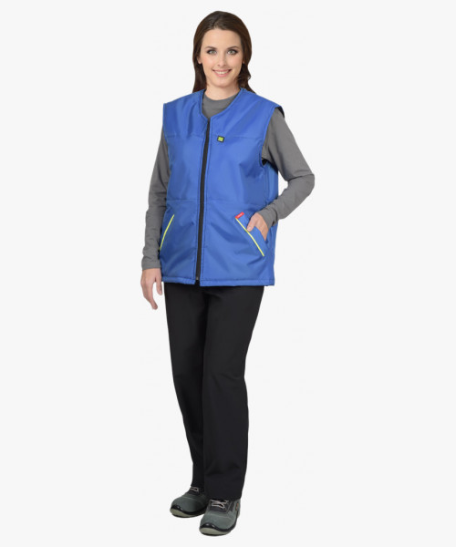 Жилет СИРИУС-КАССИР васильковый