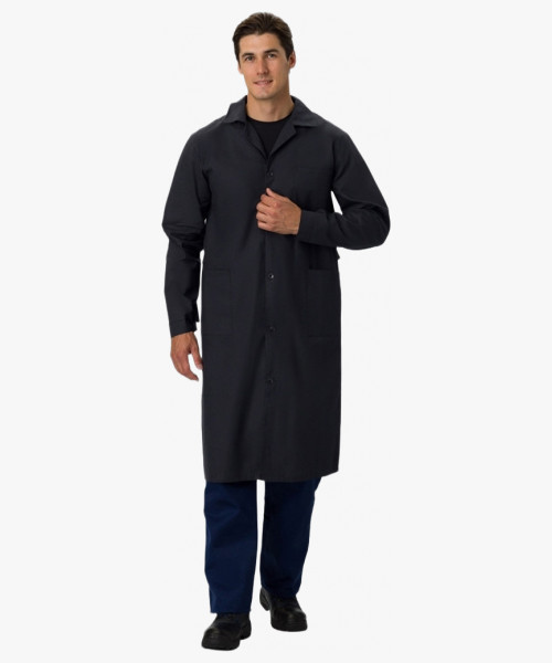 Халат мужской рабочий (тк.Бязь,145), черный