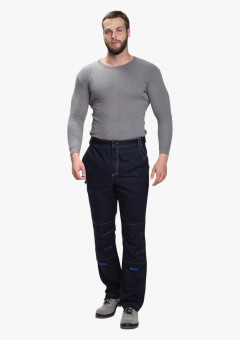 Брюки Алькор (тк.Карелия,260), т.синий/васильковый