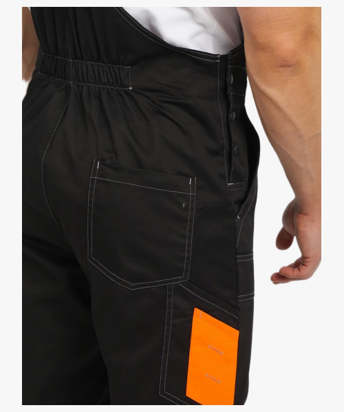 Костюм Виват-2 Премиум CH МВО (тк.Смесовая,240) п/к, черный/оранжевый