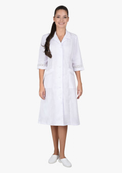 Халат СИРИУС-АДЕЛЬ женский белый
