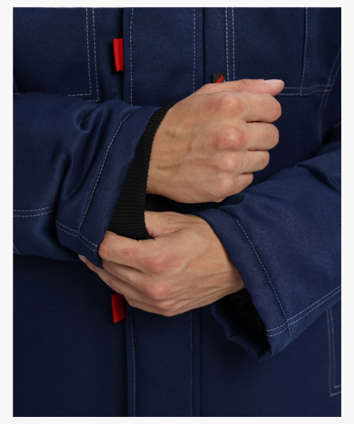 Костюм зимний Флофт-2 (тк.Смесовая,210) п/к, т.синий/васильковый