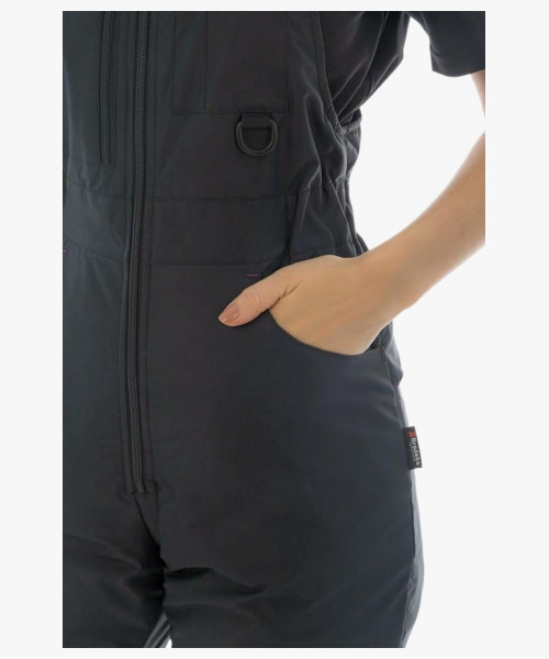 Полукомбинезон зимний женский Brodeks KW 408, цвет чёрный