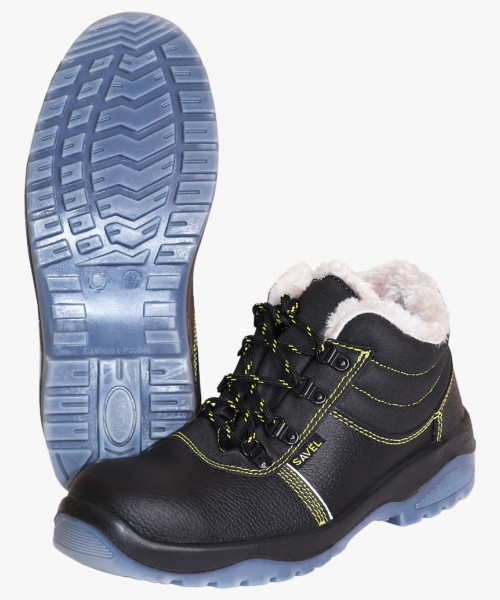 Ботинки ПРОФИ-ЗИМА РТ, кожа, иск. мех, ПУ-ТПУ