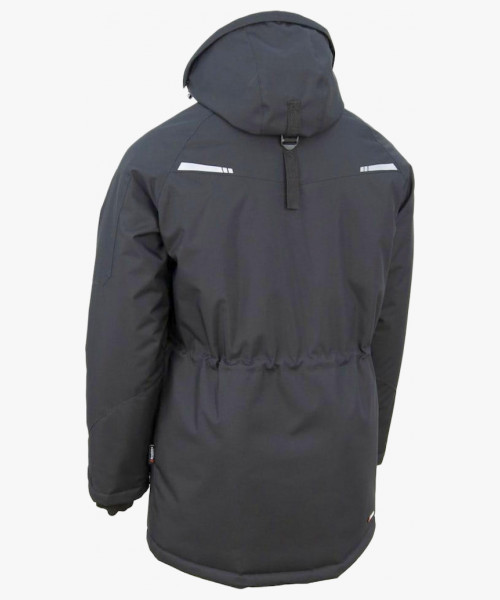 Куртка-парка зимняя мужская Brodeks KW215, цвет чёрный