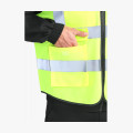 Жилет сигнальный ProfLineLeader СОП-4 (тк.Полиэфир,130), желтый