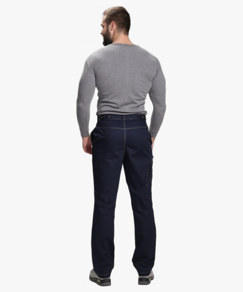 Брюки Алькор (тк.Карелия,260), т.синий/васильковый