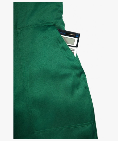 Полукомбинезон зимний Экспертный-Люкс (Смесовая, 210), зеленый