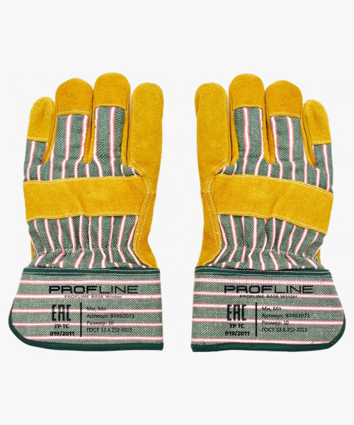 Перчатки комбинированные утепленные ProfLineBase