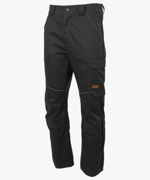 Брюки сварщика 2 класса Brodeks FS 38-02, цвет чёрный