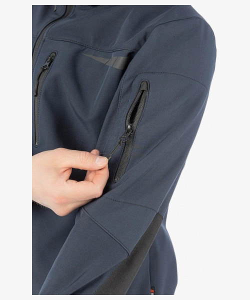 Куртка софтшелл летняя мужская Brodeks KS207, цвет синий