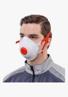 Респиратор чашеобразный DSK PRO 5512 НК с клапаном, FFP3 (10 шт)