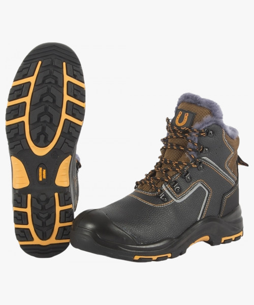 Ботинки высокие (нат.мех) PERFECT PROTECTION КП МС ПУ/Нитрил (арт. PRB4N-CKW)