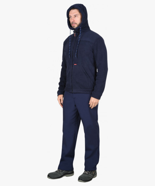 Куртка флисовая СИРИУС-МЕРКУРИЙ темно-синяя