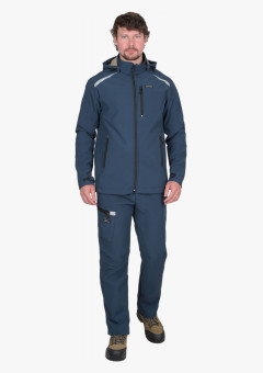 Куртка СИРИУС-СПЕЙС софтшелл синяя