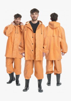 Костюм рыбацкий (тк.Диагональ-прорезиненная, 550), оранжевый