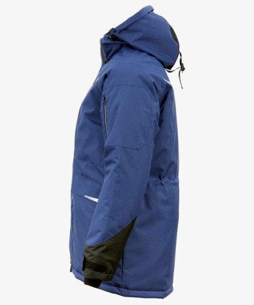 Куртка-парка зимняя мужская Brodeks KW215, цвет синий