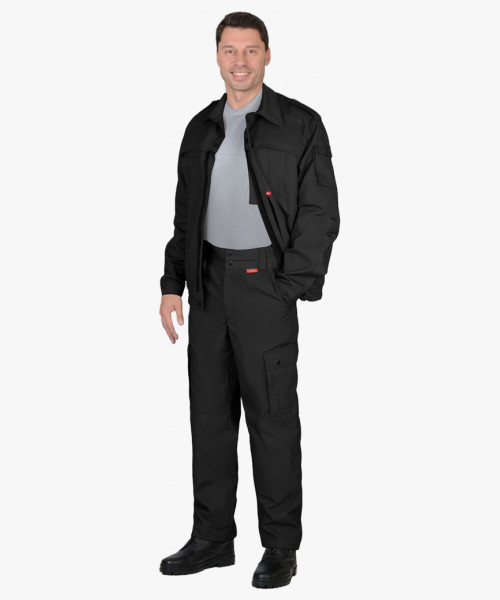 Костюм СИРИУС-ТАЙФУН куртка, брюки, черный