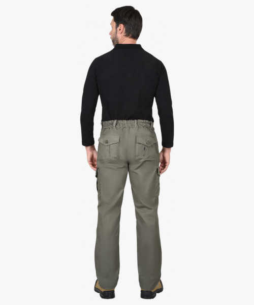 Брюки СИРИУС-ТАКТИК олива тк. механический стрейч с ВО