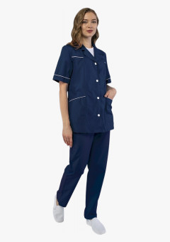 Костюм женский Магнэль (тк.Смесовая,120), т.синий