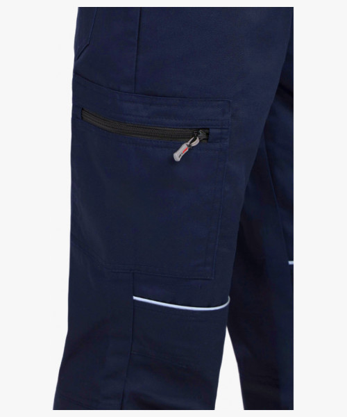 Полукомбинезон женский ProfLineSpecialist (тк. Смесовая, 240), т.синий/васильковый