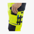 Брюки сигнальные Brodeks KS309, цвет жёлтый, чёрный