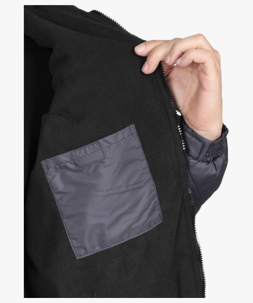 Куртка СИРИУС-ПРАГА-ЛЮКС тёмно-серый баклажан