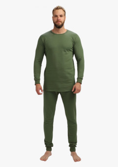 Белье нательное утепленное ProfLineBase, оливковый
