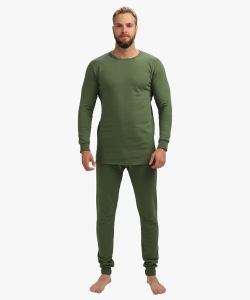 Белье нательное утепленное ProfLineBase, оливковый
