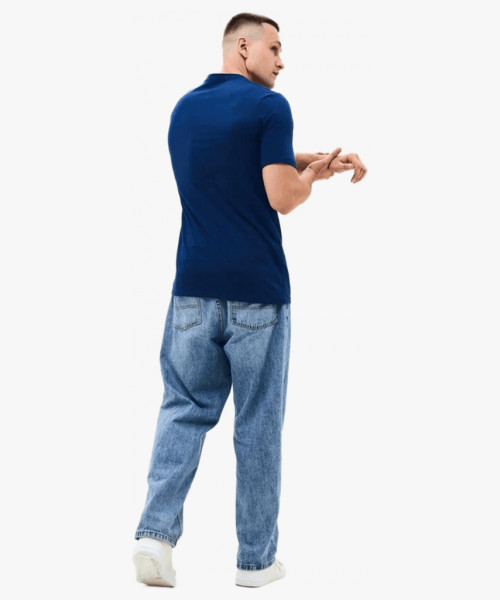 Футболка ProfLineBase (тк.Трикотаж,160), т.синий