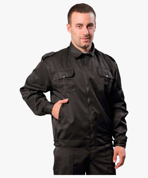 Костюм Дозор (тк.Смесовая,210) брюки, черный