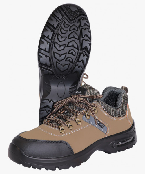 Полуботинки БИЗОН, иск. нубук, ПУ-ПУ