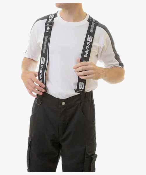 Подтяжки Brodeks КМ108, цвет чёрный