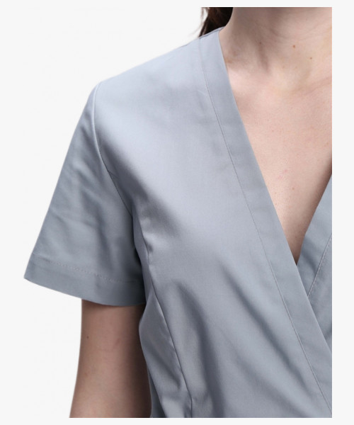 Костюм женский Стар-001 (тк.Коттон-Рич,130) MedLine, серый