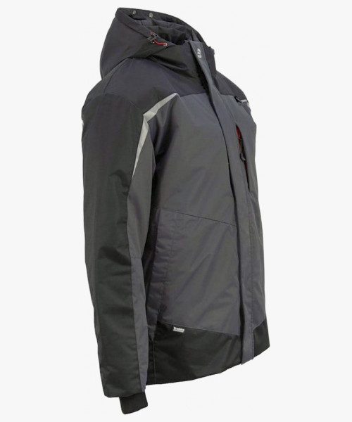 Куртка зимняя рабочая Brodeks KW 231, цвет серый, чёрный