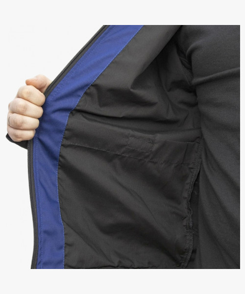 Куртка летняя мужская Brodeks KS202, цвет синий, чёрный