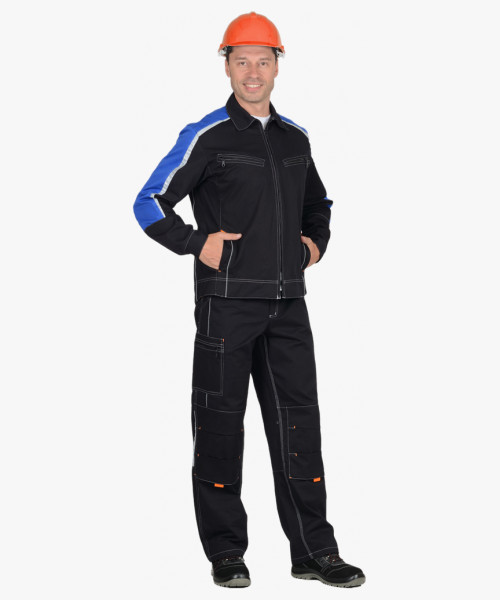 Костюм СИРИУС-ДЖЕТ куртка, полукомбинезон, 100% х/б, пл. 260 г/кв.м