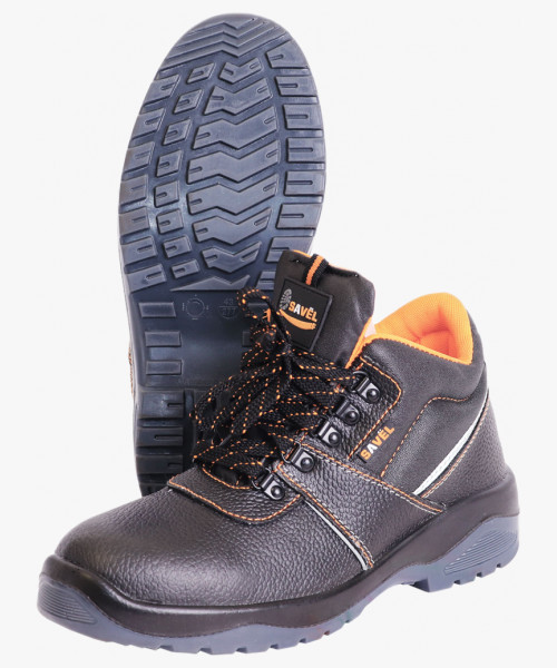 Ботинки SAVЁL-ЕВРОПА P кожа, МП, ПУ-ТПУ