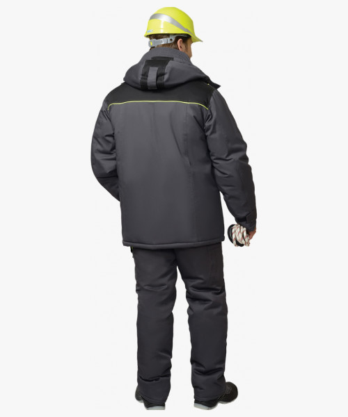 Костюм мужской зимний СИРИУС-ХОВАРД куртка, брюки, серый