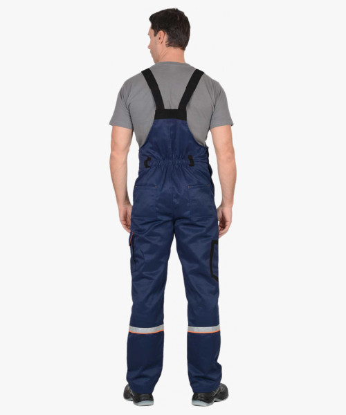 Костюм СИРИУС-ПРАКТИК-1 куртка, п/к т.синий с черным