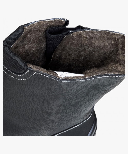 Сапоги SAVЁL-ДЖЕТ-ЗИМА, кожа, шерстин, МП МС, ПУ-ТПУ