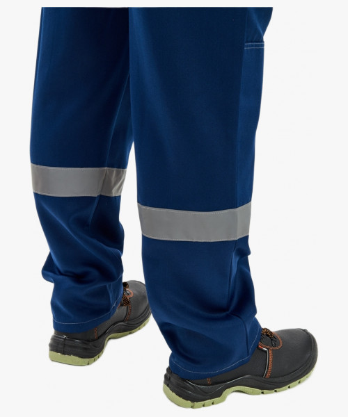 Костюм Лигор-1 СОП К. (тк.Смесовая,210) брюки, т.синий/серый