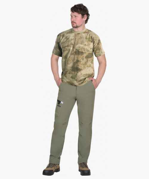 Футболка КМФ Мох песок